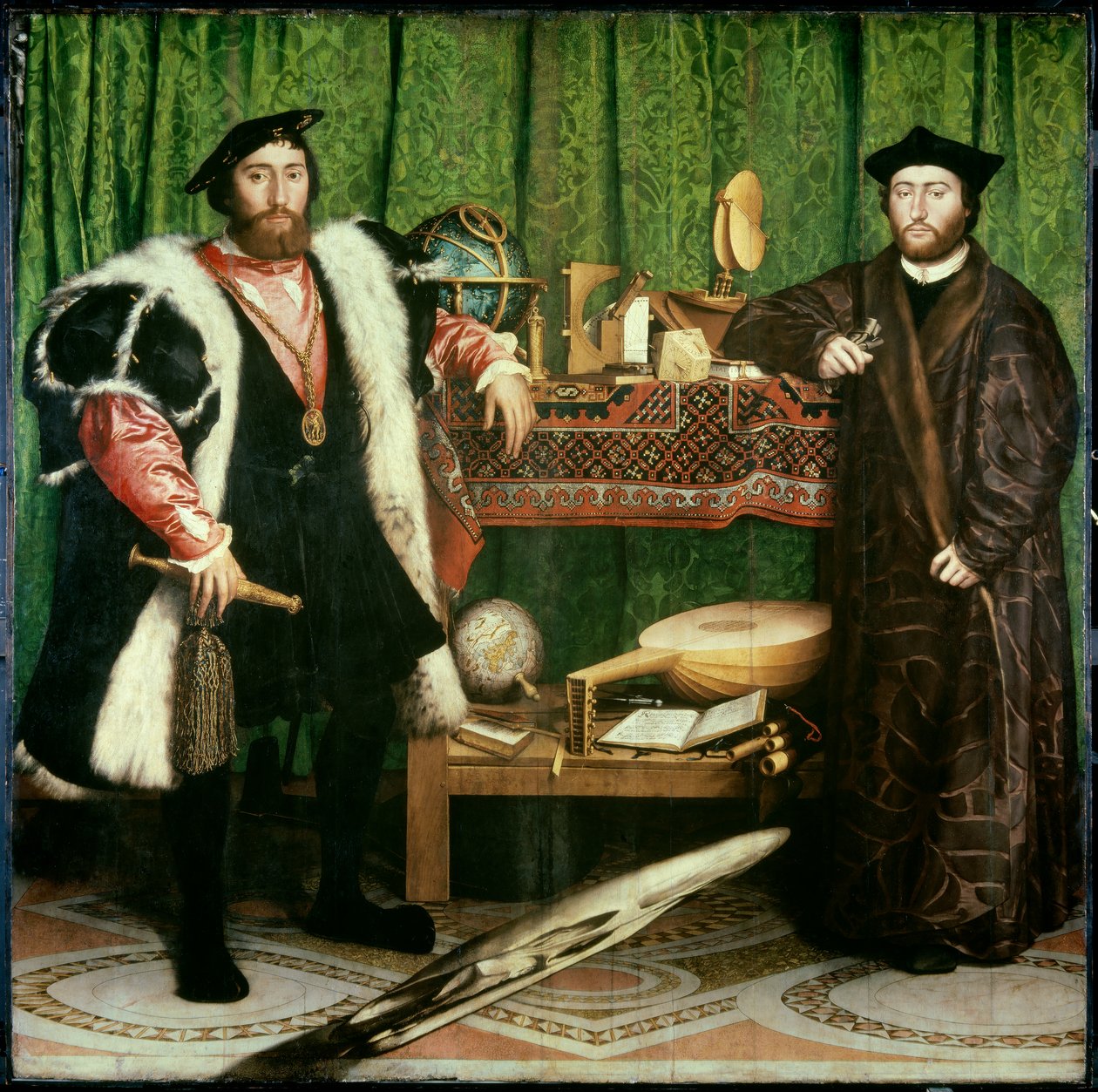Velvyslanci od Hans Holbein the Younger