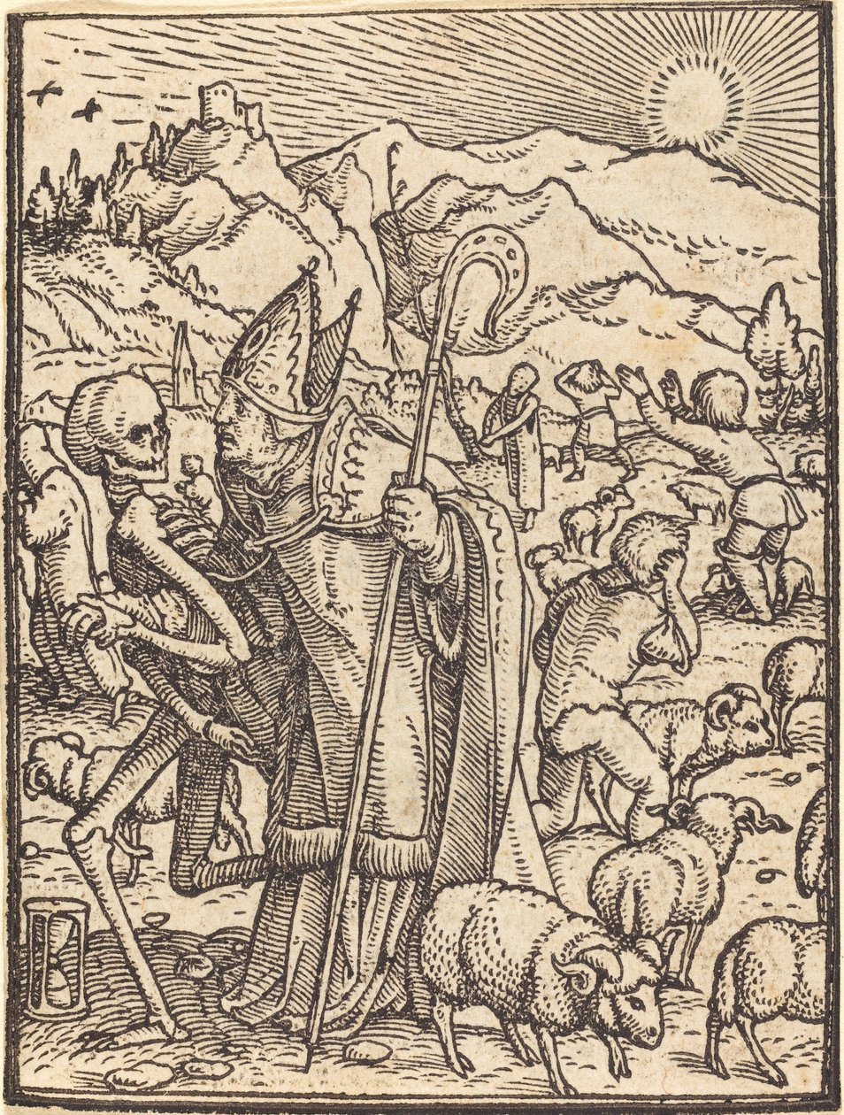 Biskup. od Hans Holbein der Jüngere