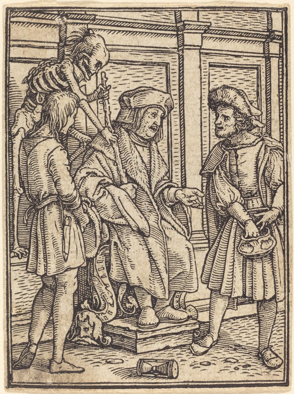 Soudce od Hans Holbein der Jüngere