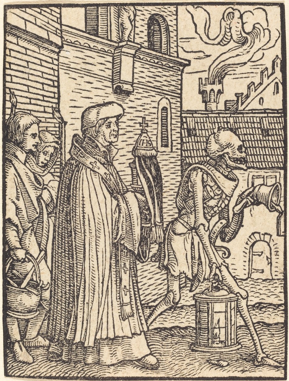 Farář. od Hans Holbein der Jüngere