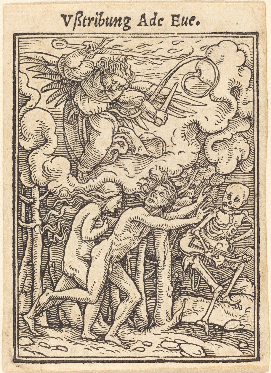 Vßtribung Ade Eue od Hans Holbein der Jüngere