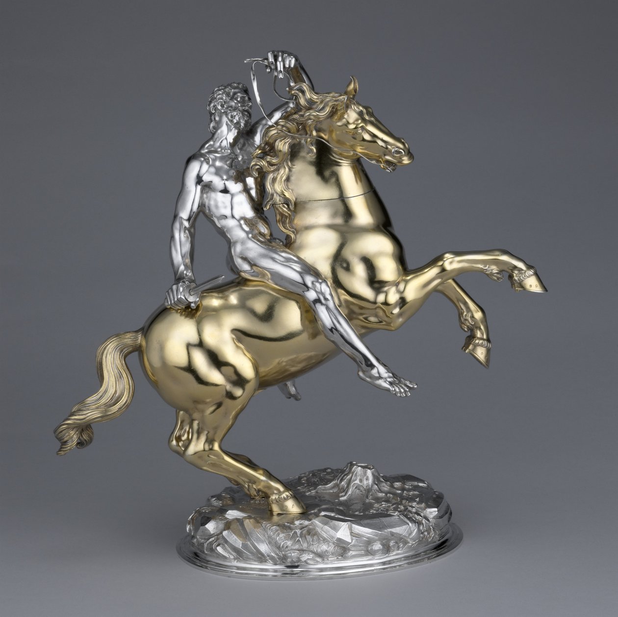 Kůň a jezdec, 1630 od Hans Ludwig Kienle