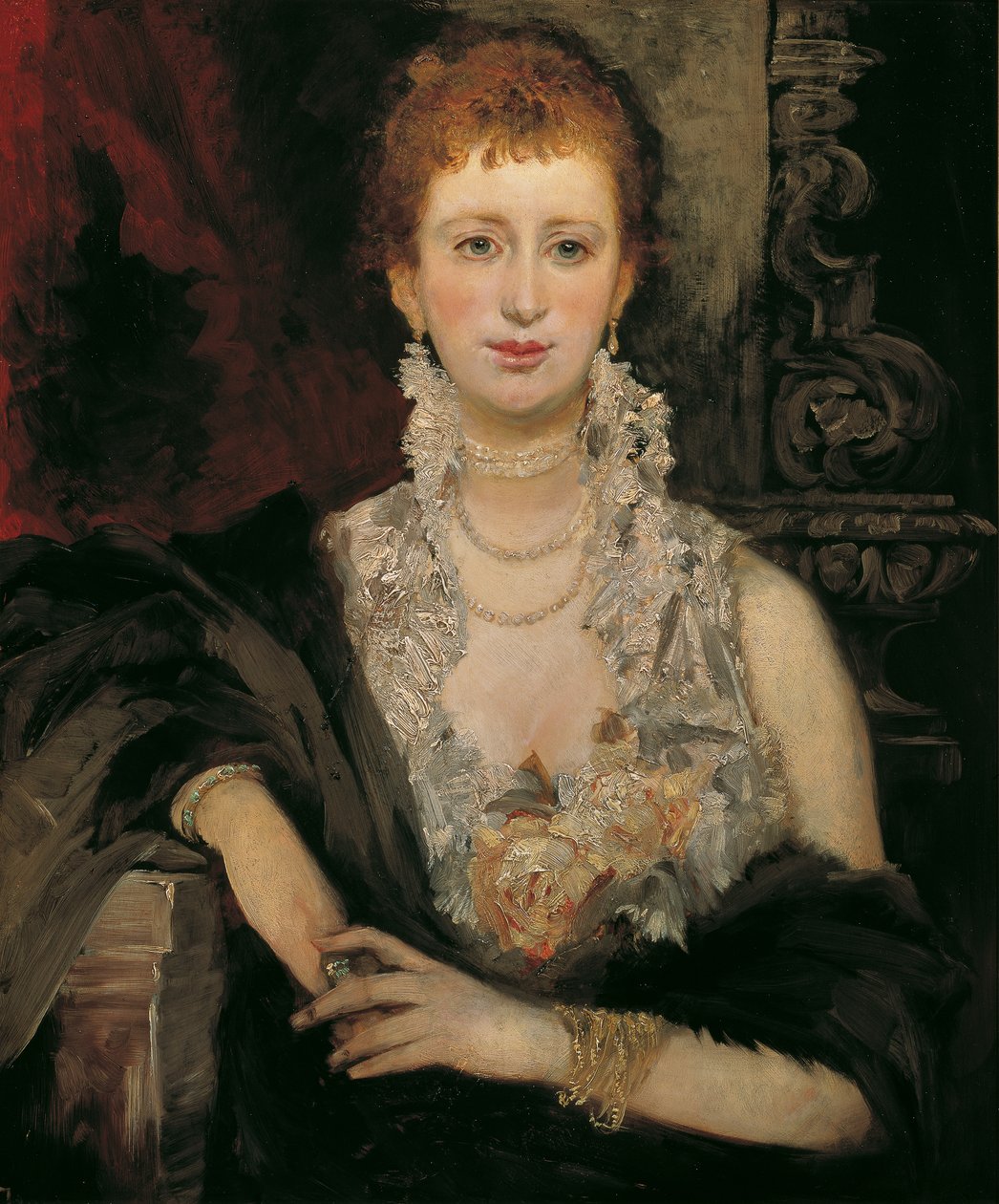 Pivo Clothilde od Hans Makart