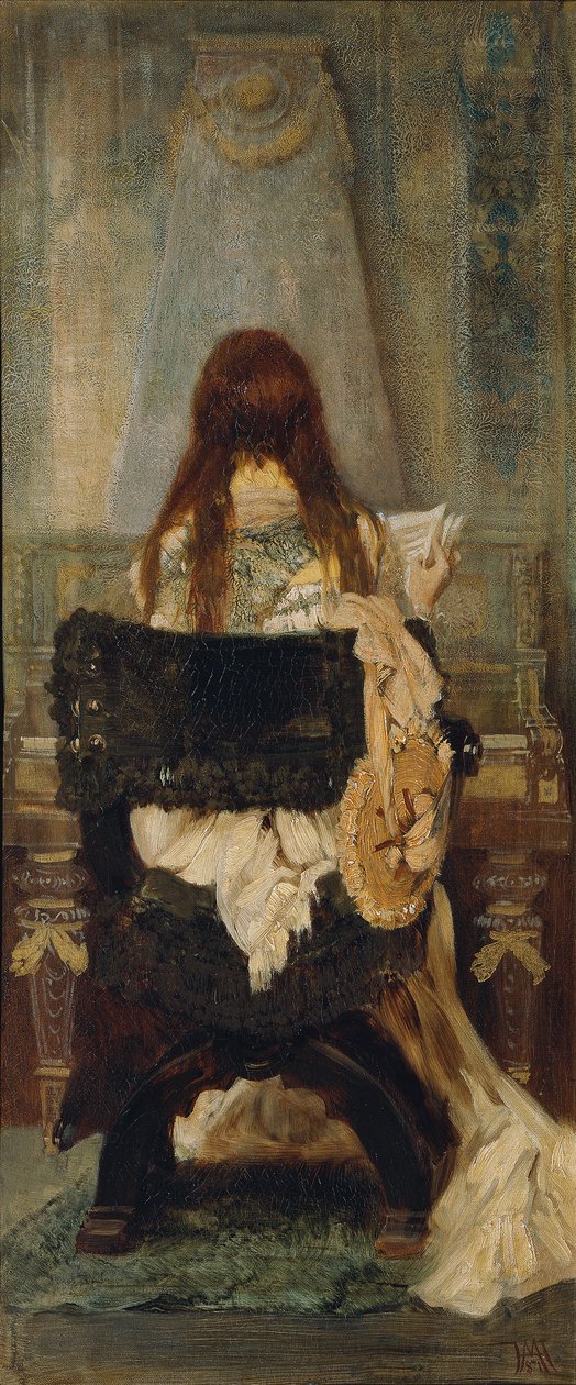 Dáma jsem Spinett od Hans Makart