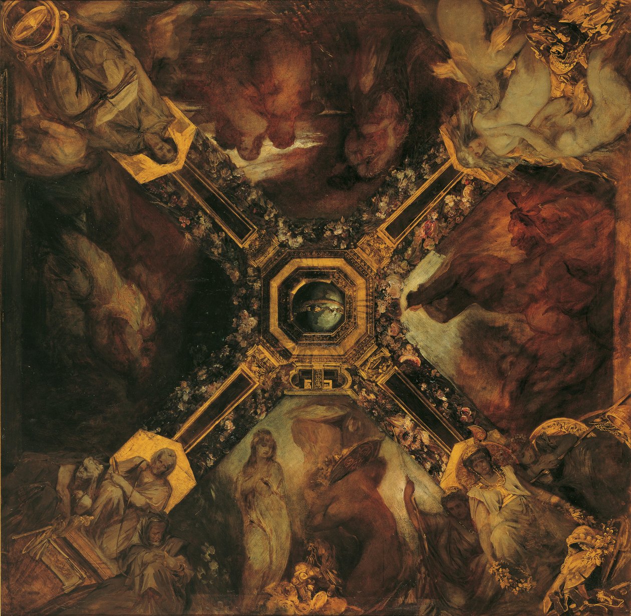 Prsten Nibelungův od Hans Makart