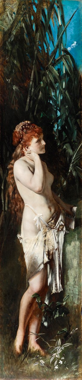 Pět smyslů: sluch od Hans Makart