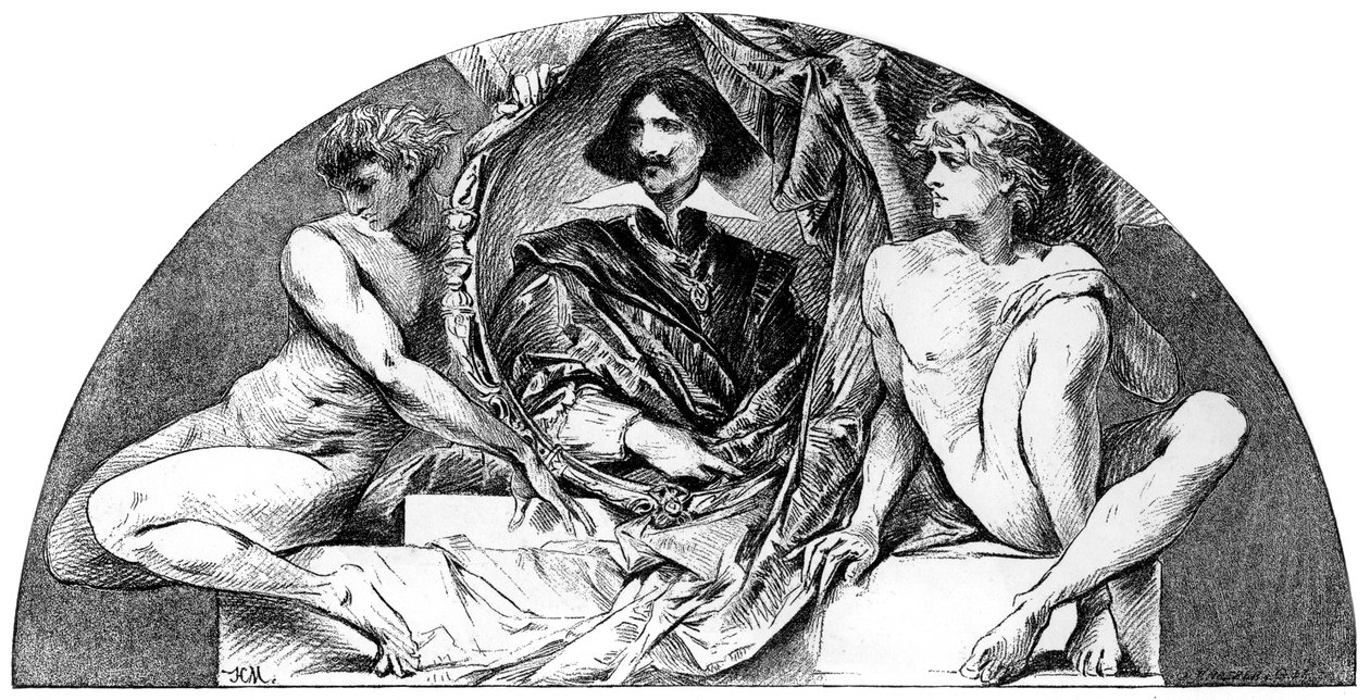 Diego Velazquez , španělský umělec, c1880-1882 od Hans Makart
