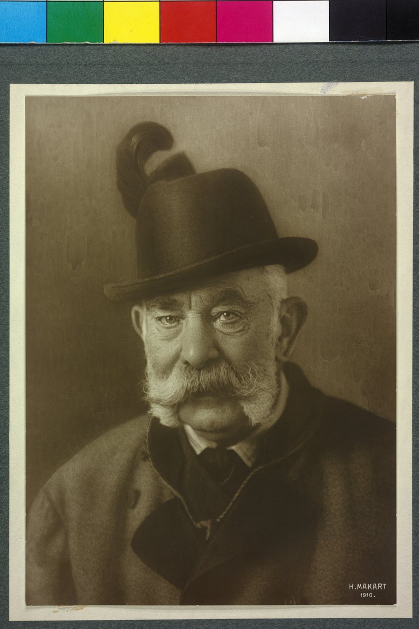 Rakouský císař František Josef I. od Hans Makart