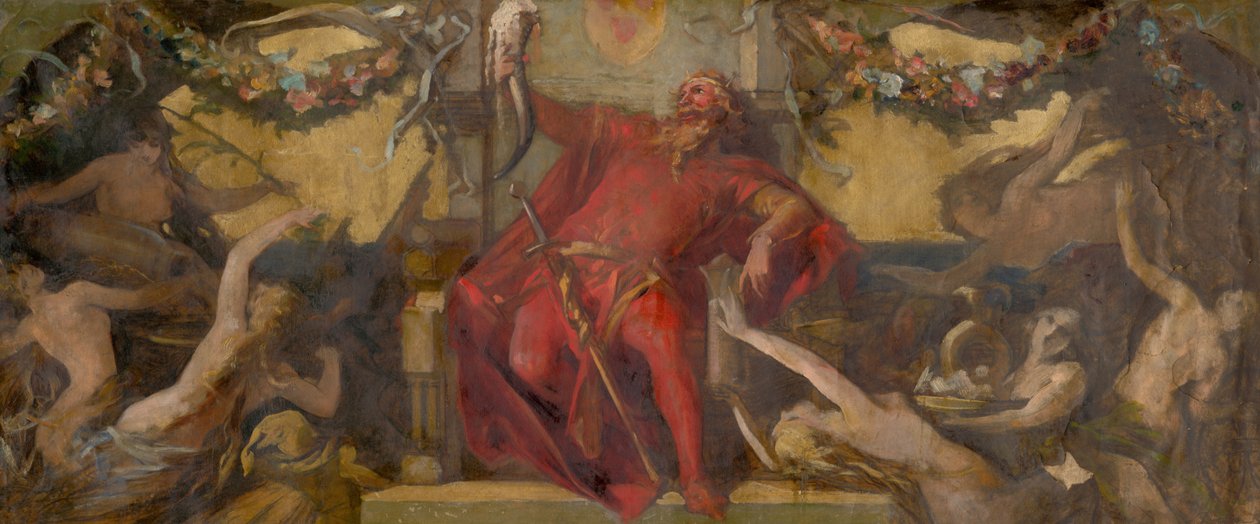 Gambrinus, c. 1875. od Hans Makart