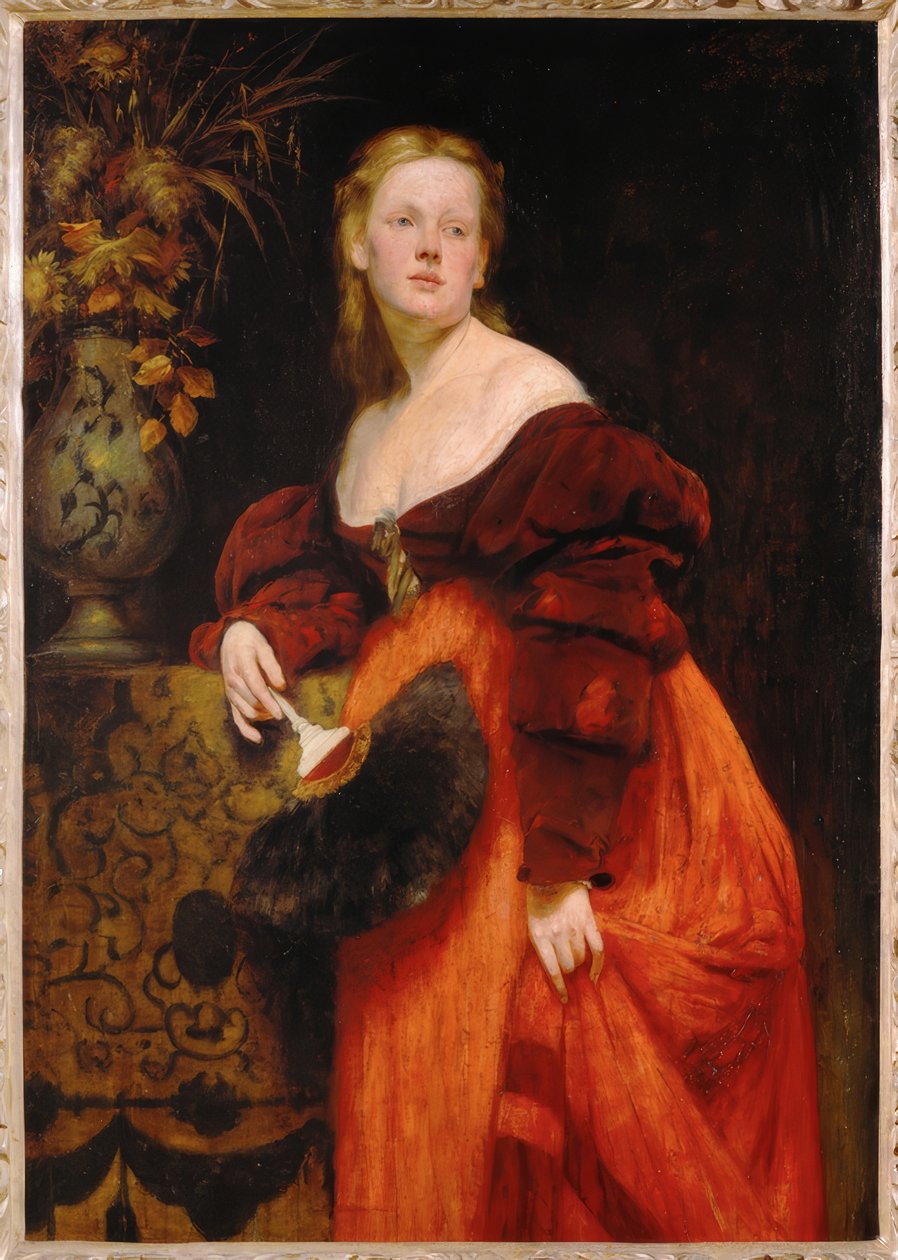 Gomperz, Karoline, rozená Bettelheim. od Hans Makart