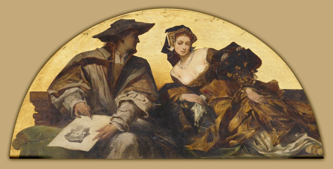 Hans Holbein mladší od Hans Makart
