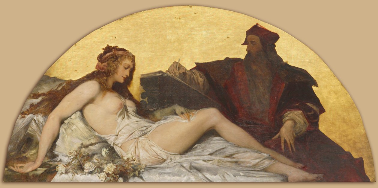 Leonardo da Vinci od Hans Makart