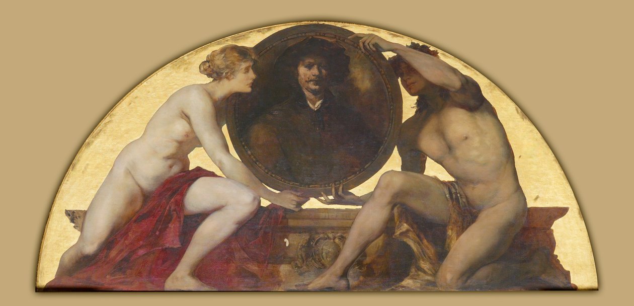 Rembrandt Harmenszoon van Rijn od Hans Makart