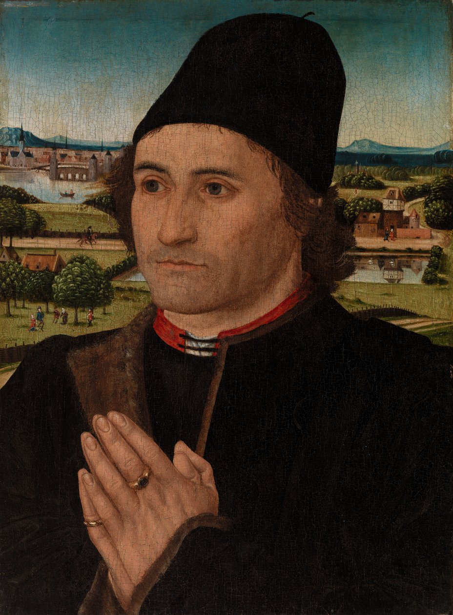 Portrét muže od Hans Memling