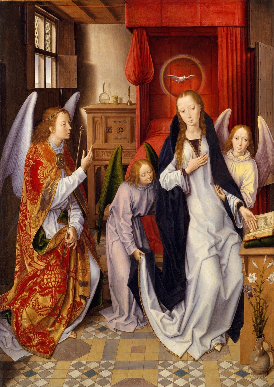 Zvěstování od Hans Memling