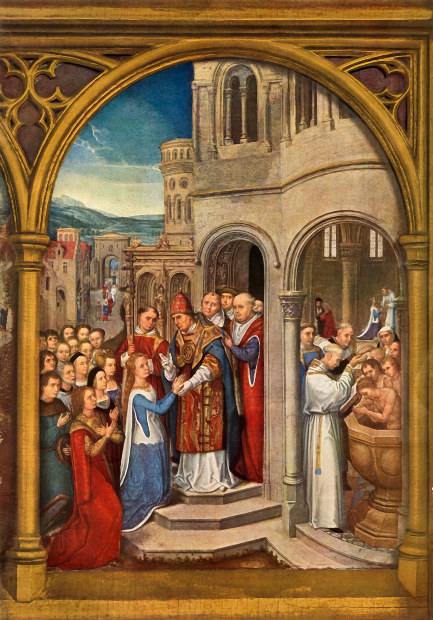Příjezd do Říma, 1489. od Hans Memling