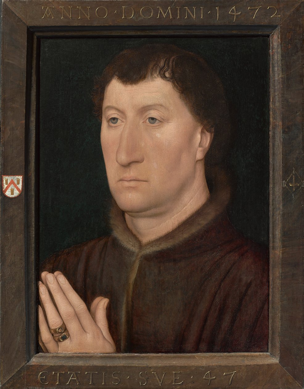 Canon Gilles Joye, 1472 od Hans Memling