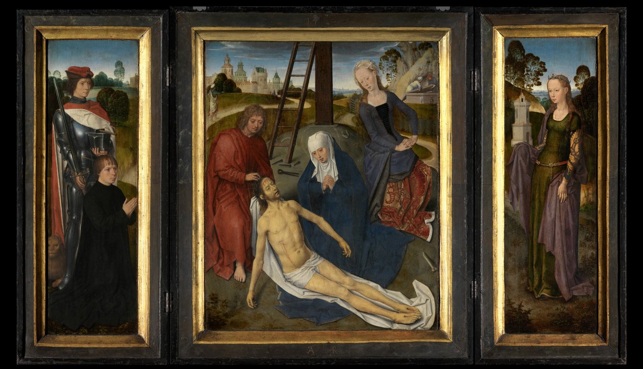 Triptych Adriaan Reins od Hans Memling