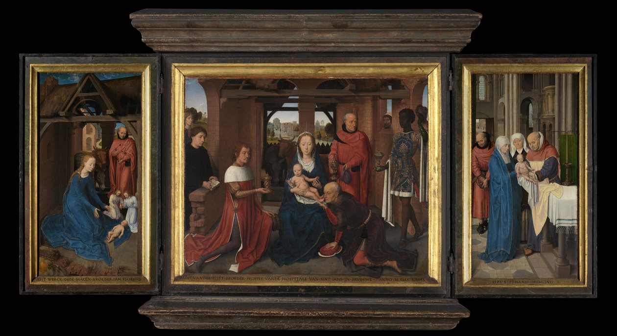 Triptych Jana Floreinse od Hans Memling