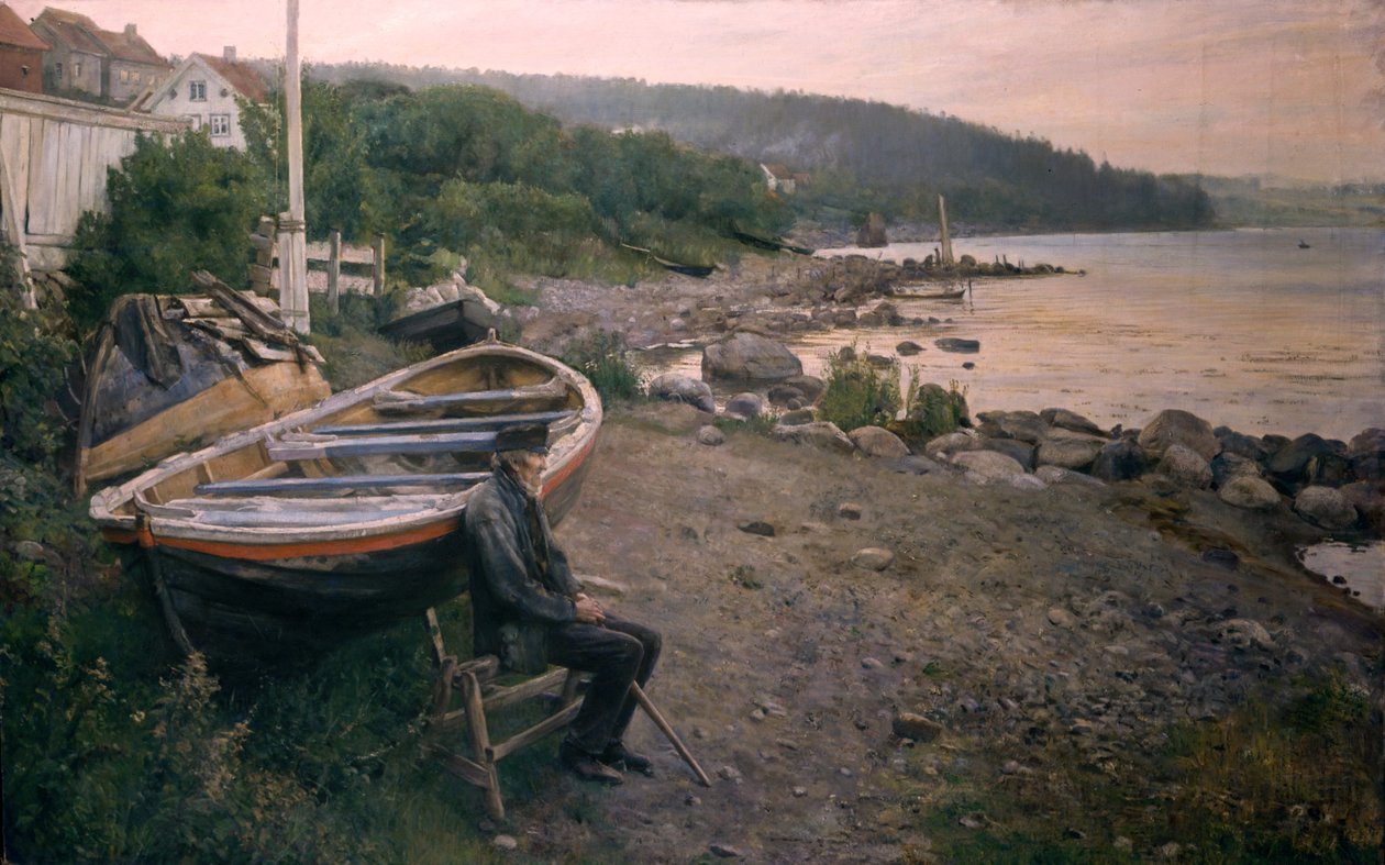 Z Åsgårdstrandu od Hans Olaf Heyerdahl