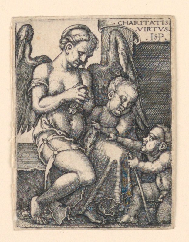 Charita od Hans Sebald Beham