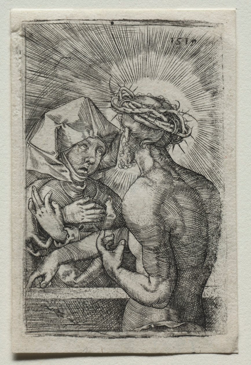 Kristus a Panna, 1519. od Hans Sebald Beham