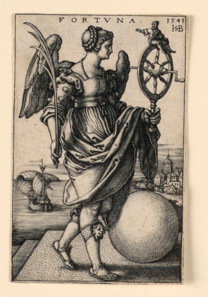 Fortuna (Fortune) od Hans Sebald Beham