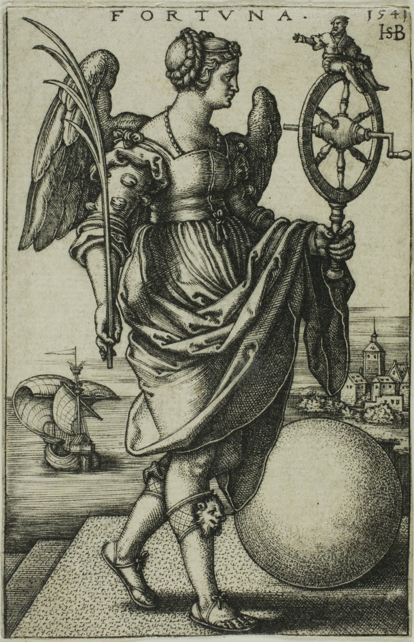 Štěstí od Hans Sebald Beham