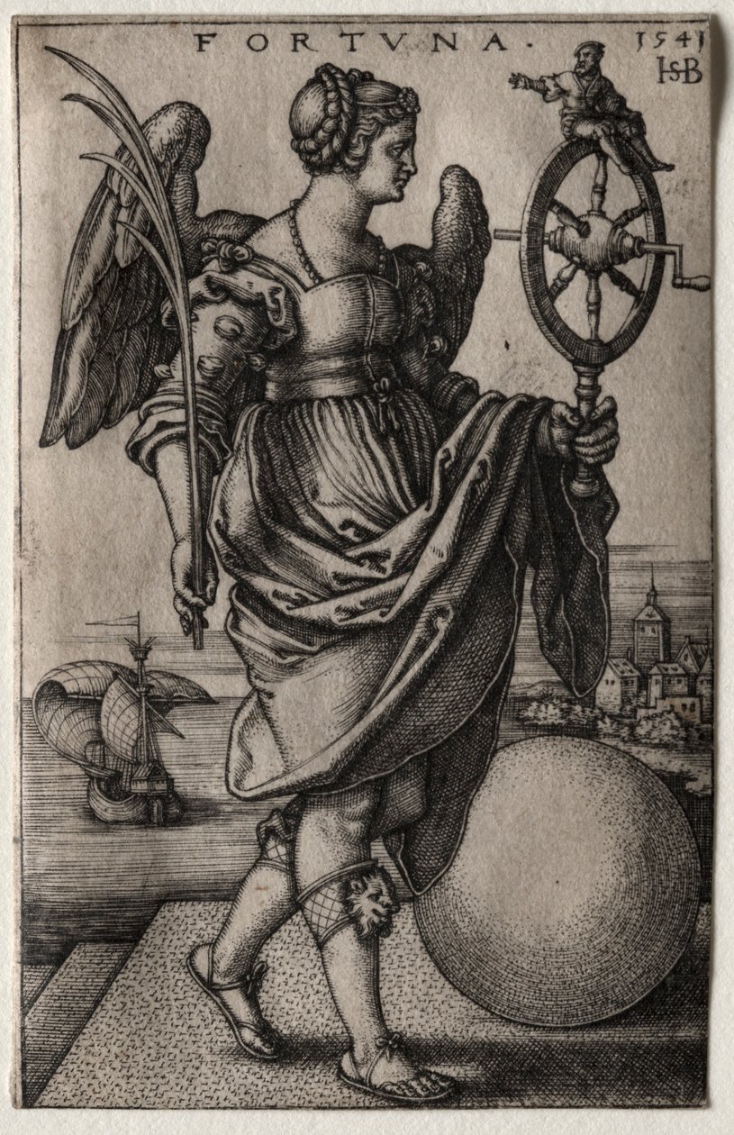 Fortune, 1541. od Hans Sebald Beham