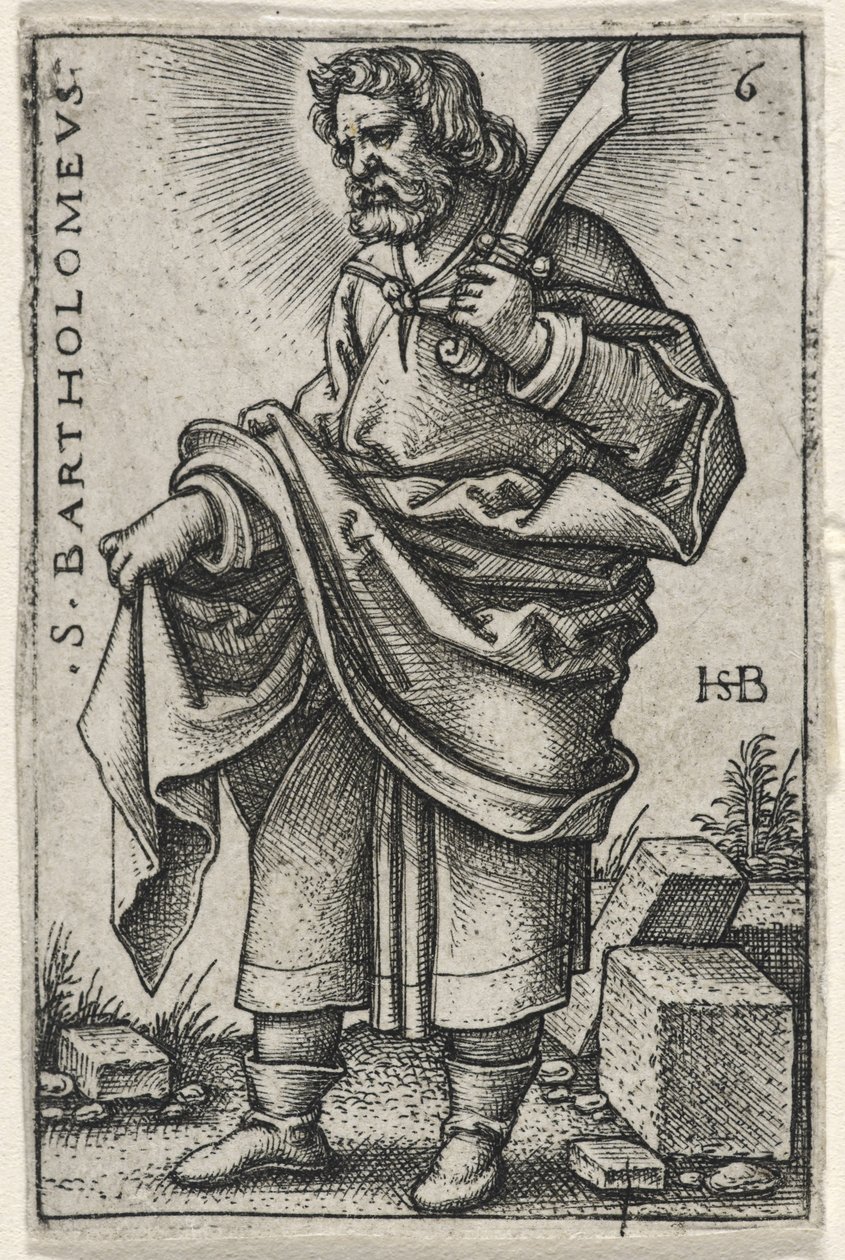 Svatý Bartoloměj, 1541-46 od Hans Sebald Beham