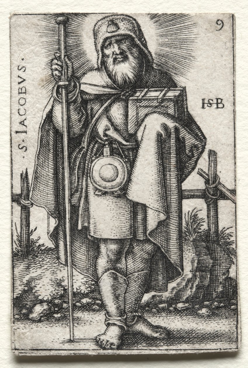 Svatý Jakub Veliký, 1545-1546. od Hans Sebald Beham
