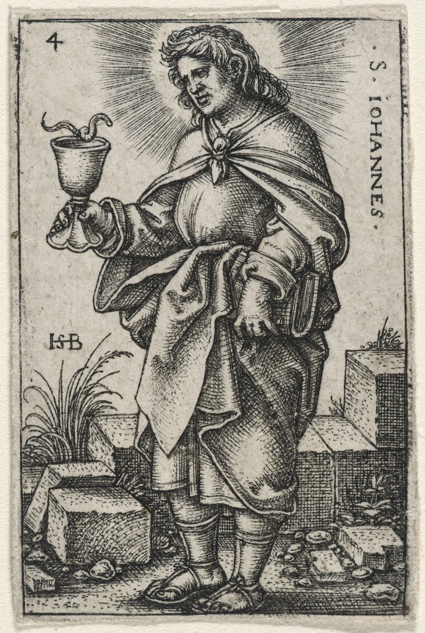Svatý Jan, 1541-46 od Hans Sebald Beham