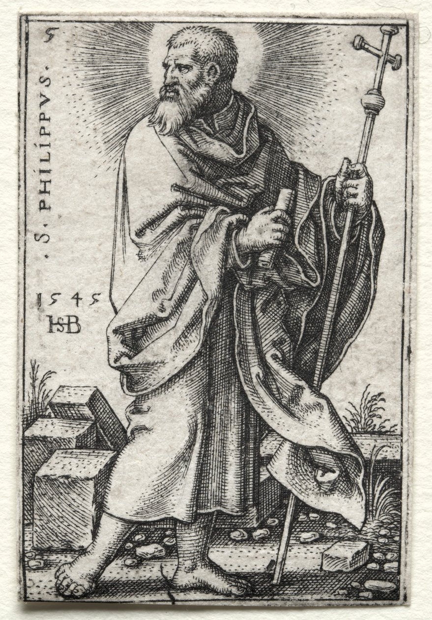 Svatý Filip, 1545-1546. od Hans Sebald Beham