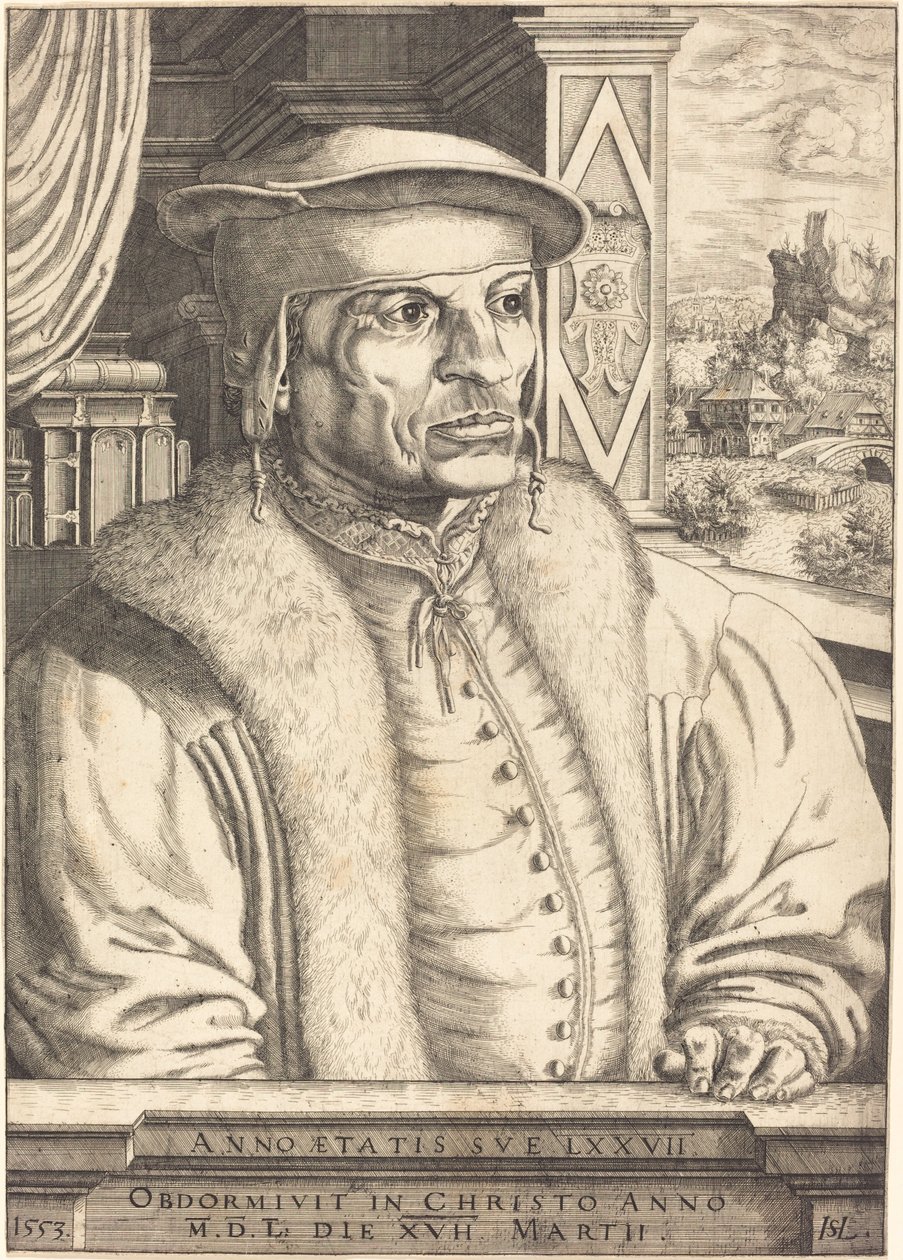 Leonard z Eckhu, 1553. od Hans Sebald Lautensack