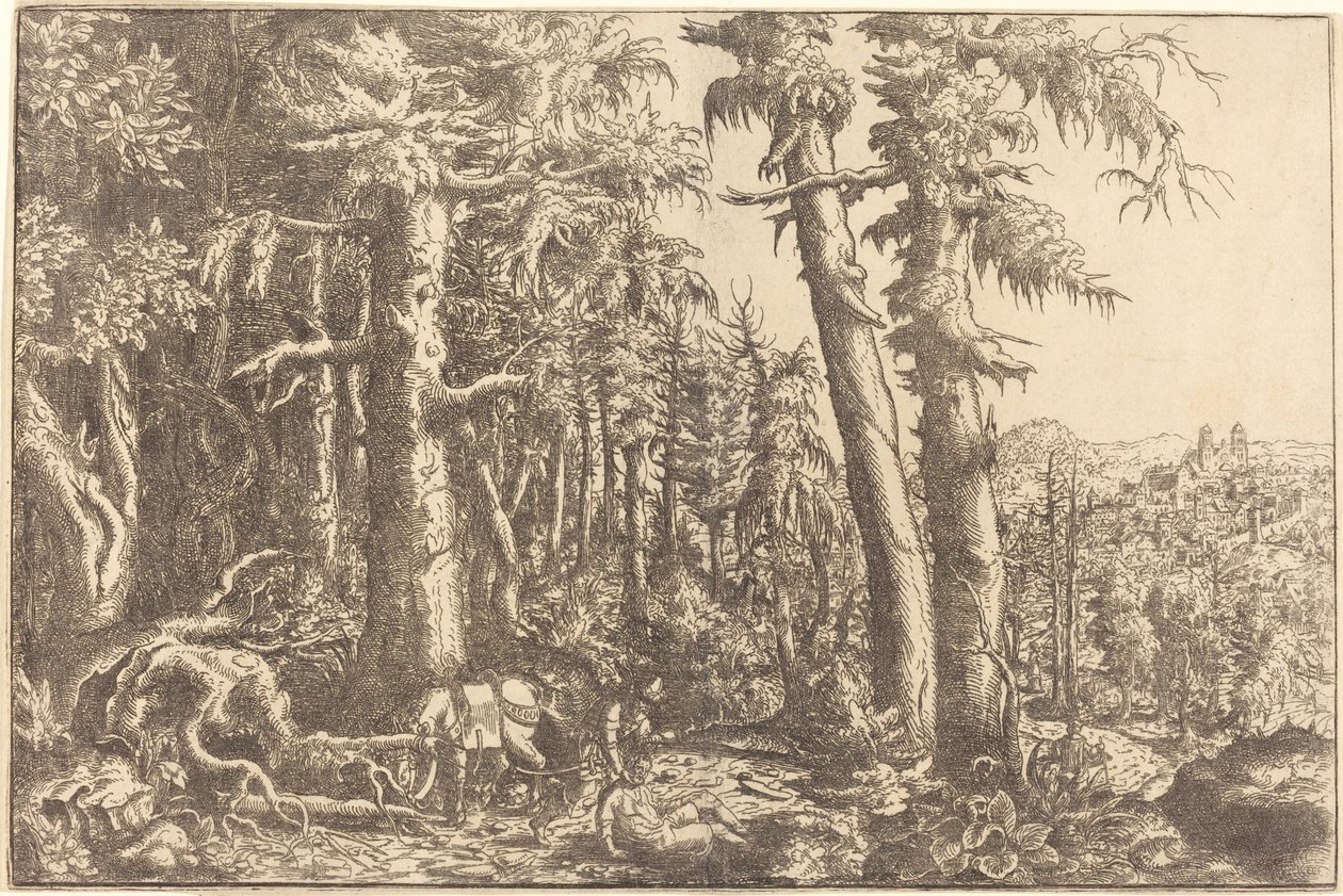 Dobrý Samaritán, c. 1558. od Hans Sebald Lautensack