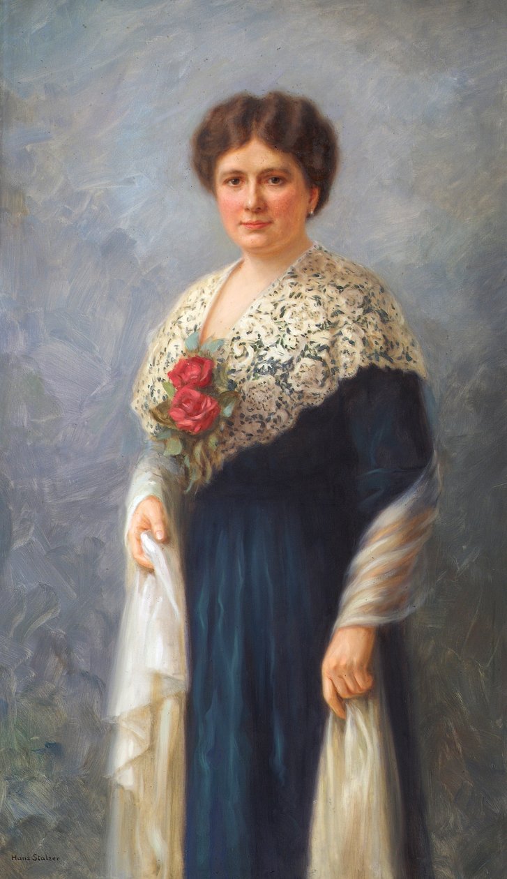 portrét dámy od Hans Stalzer