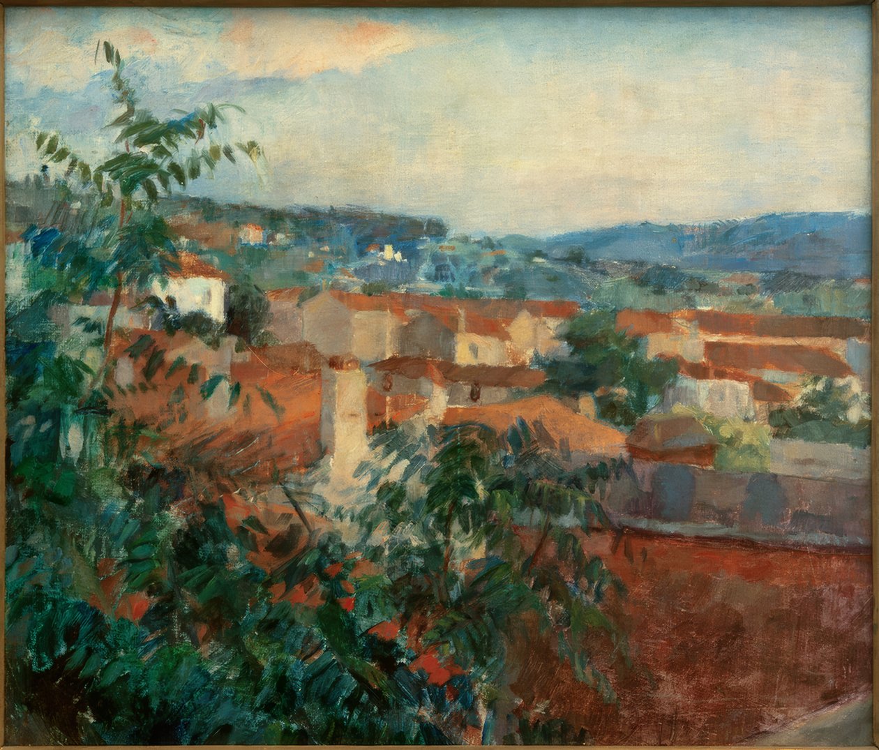 Krajina poblíž St. Tropez od Hans Sutter