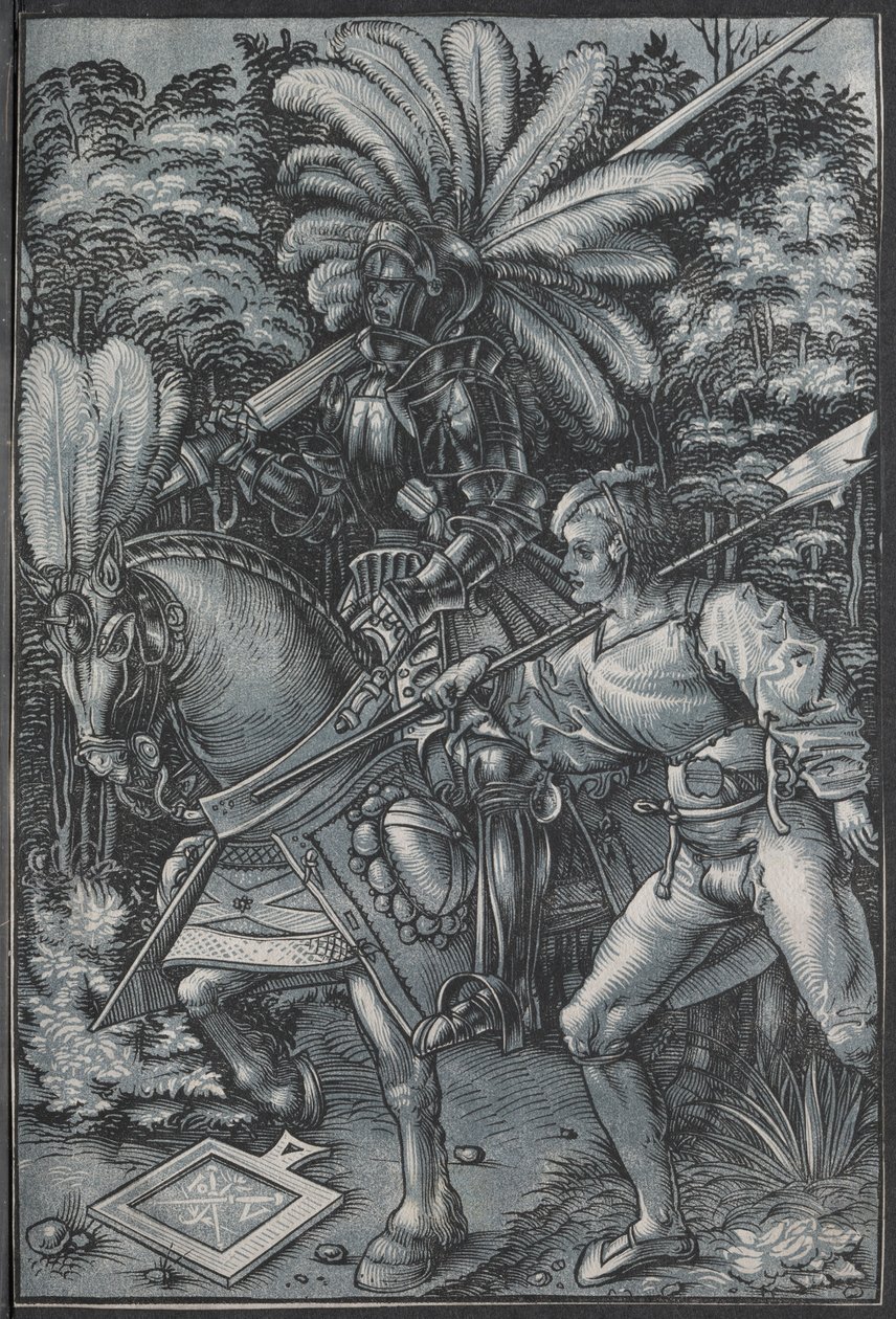 Rytíř a Lansquenet, c. 1512. od Hans Wechtlin