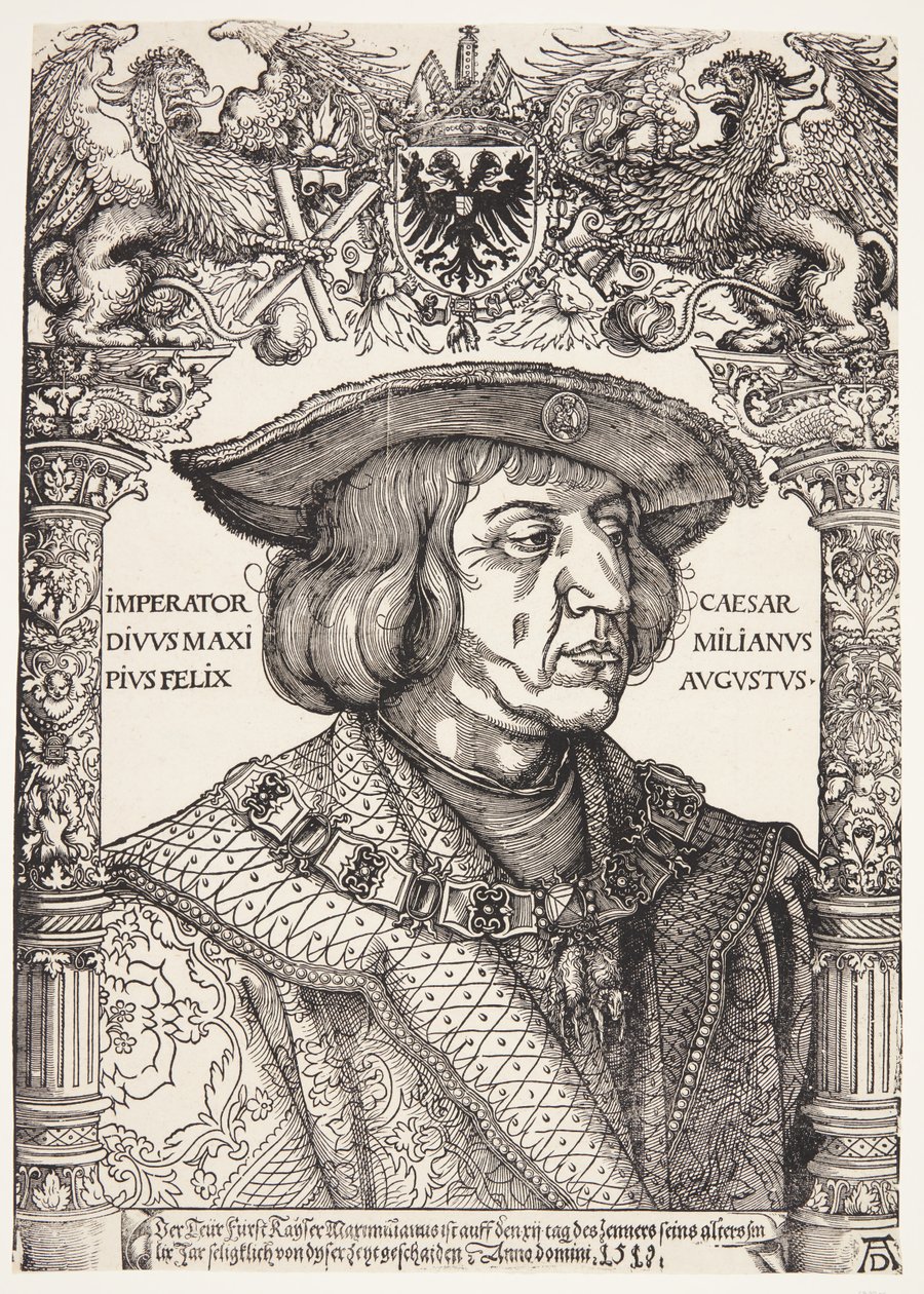 Císař Maxmilián I od Hans Weiditz II