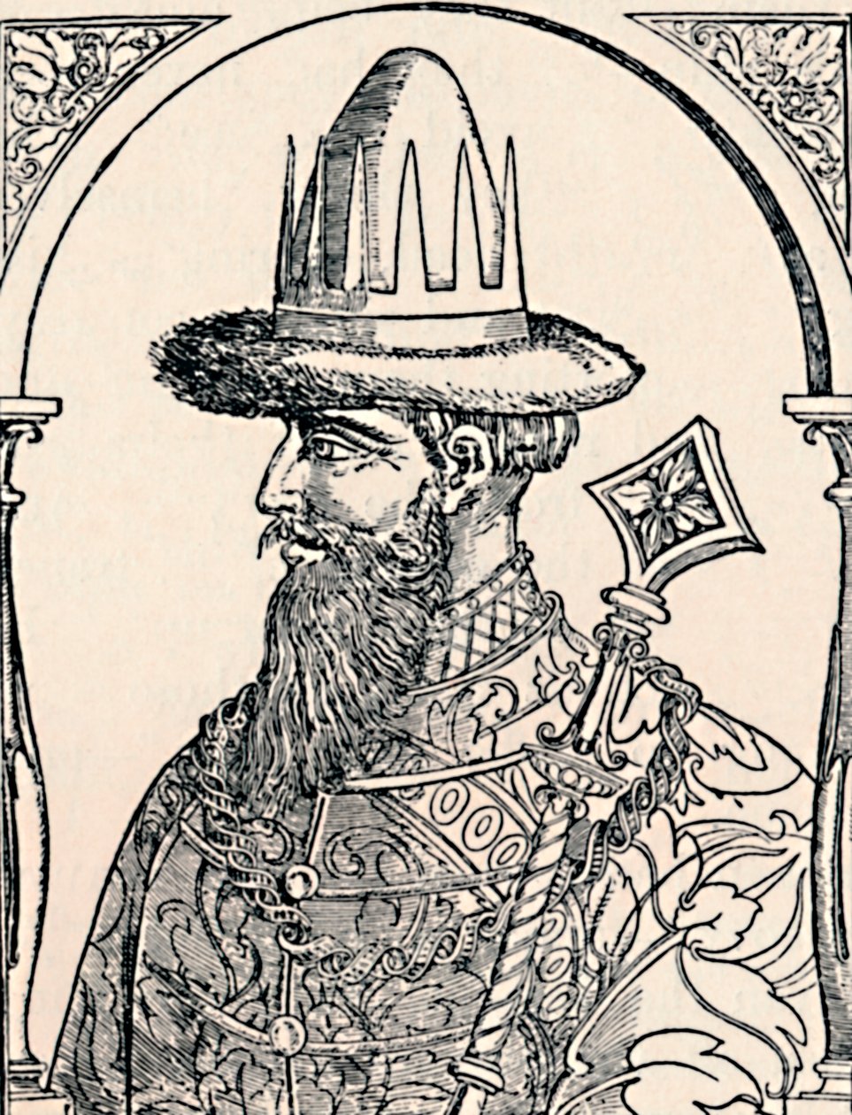 Car Ivan Hrozný, 1590, 1903 od Hans Wengel