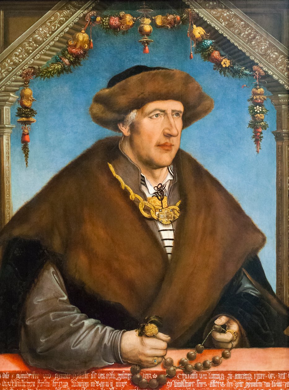 Portrét Christopha van Laiminga od Hans Wertinger