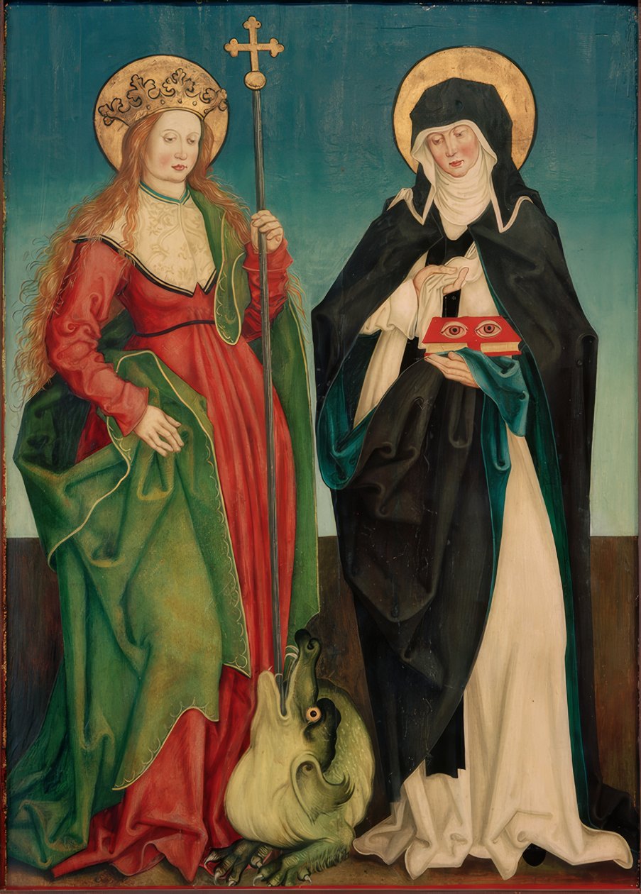 Svatá Markéta a Ottilie od Hans und Jakob Strüb