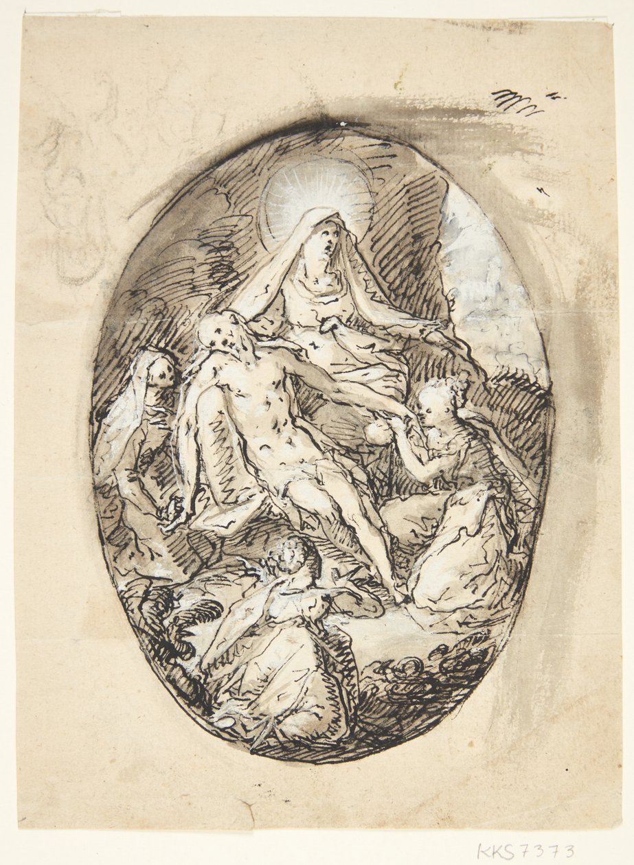 Smutek od Hans von Aachen