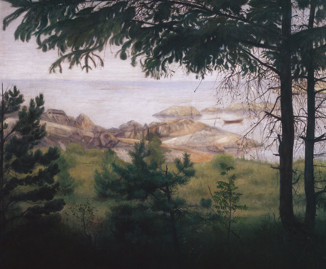 U moře od Harald Oscar Sohlberg
