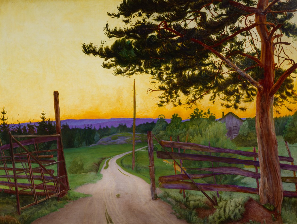 Country Road od Harald Oscar Sohlberg