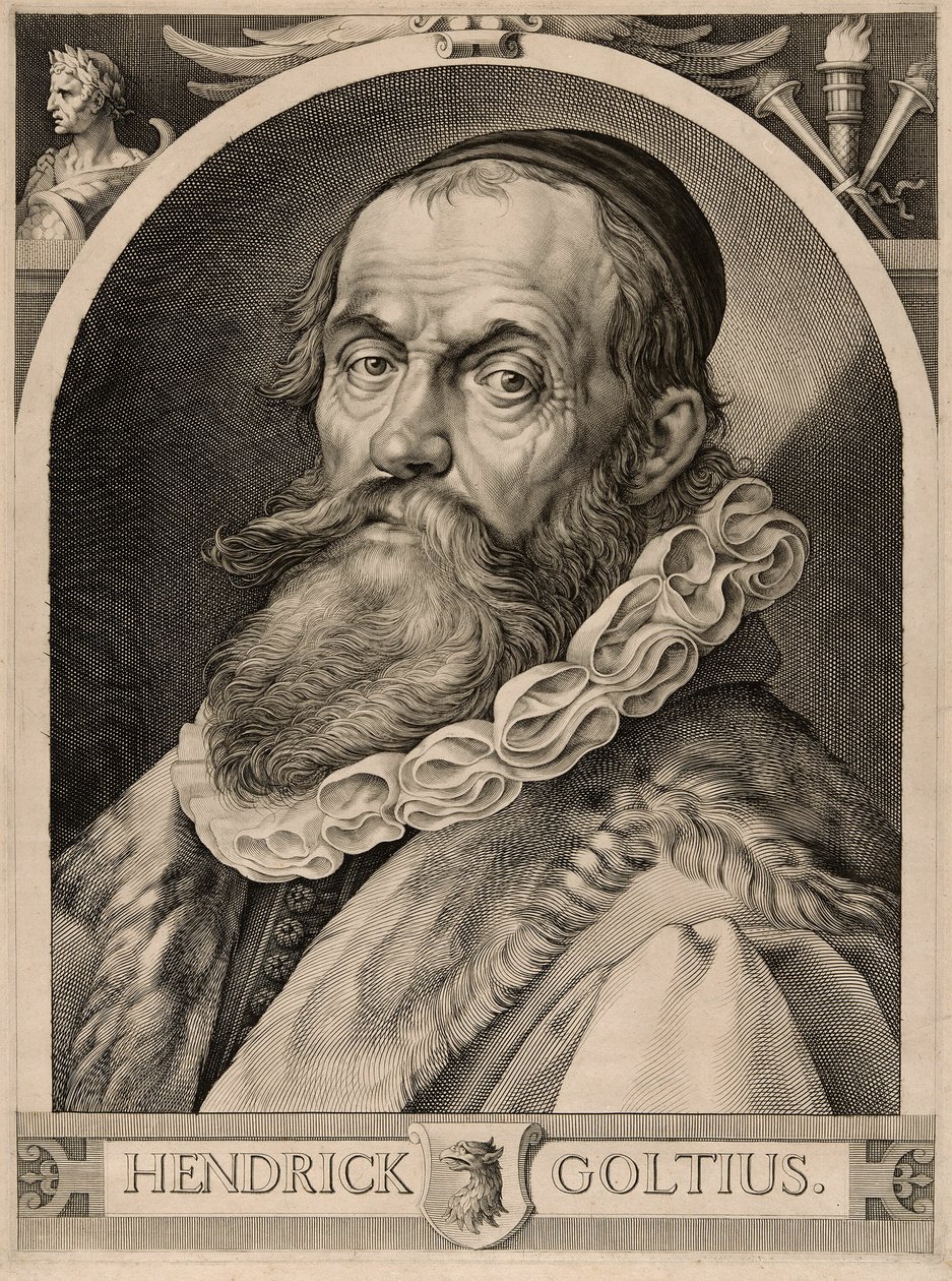 Portrét Hendricka Goltziuse od Harmen Jansz. Muller