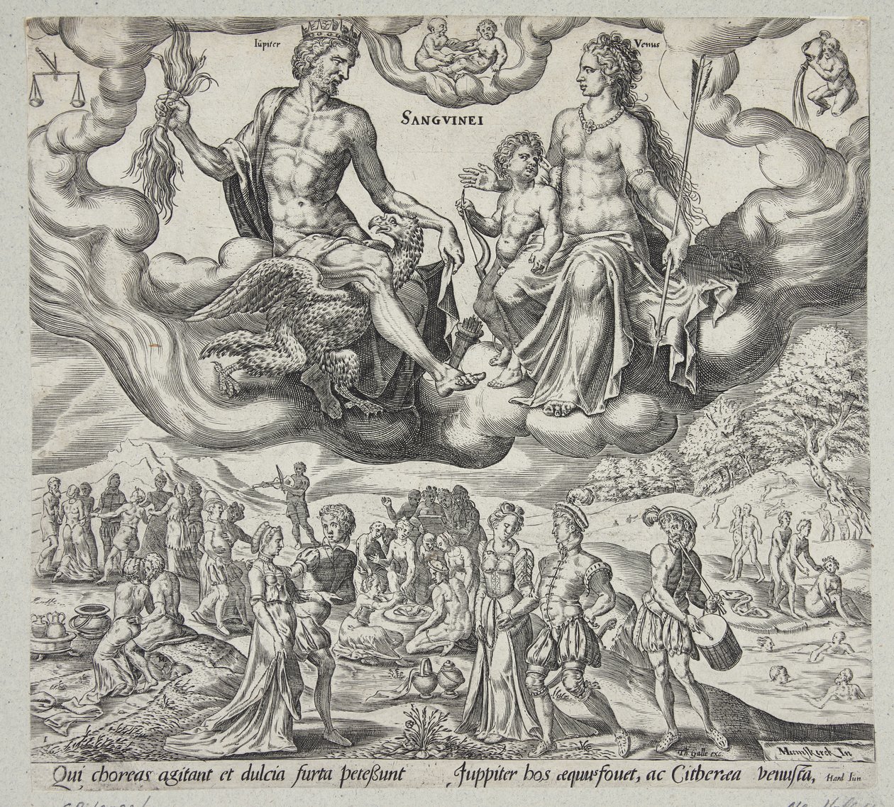 Sangvinický temperament od Harmen Jansz. Muller