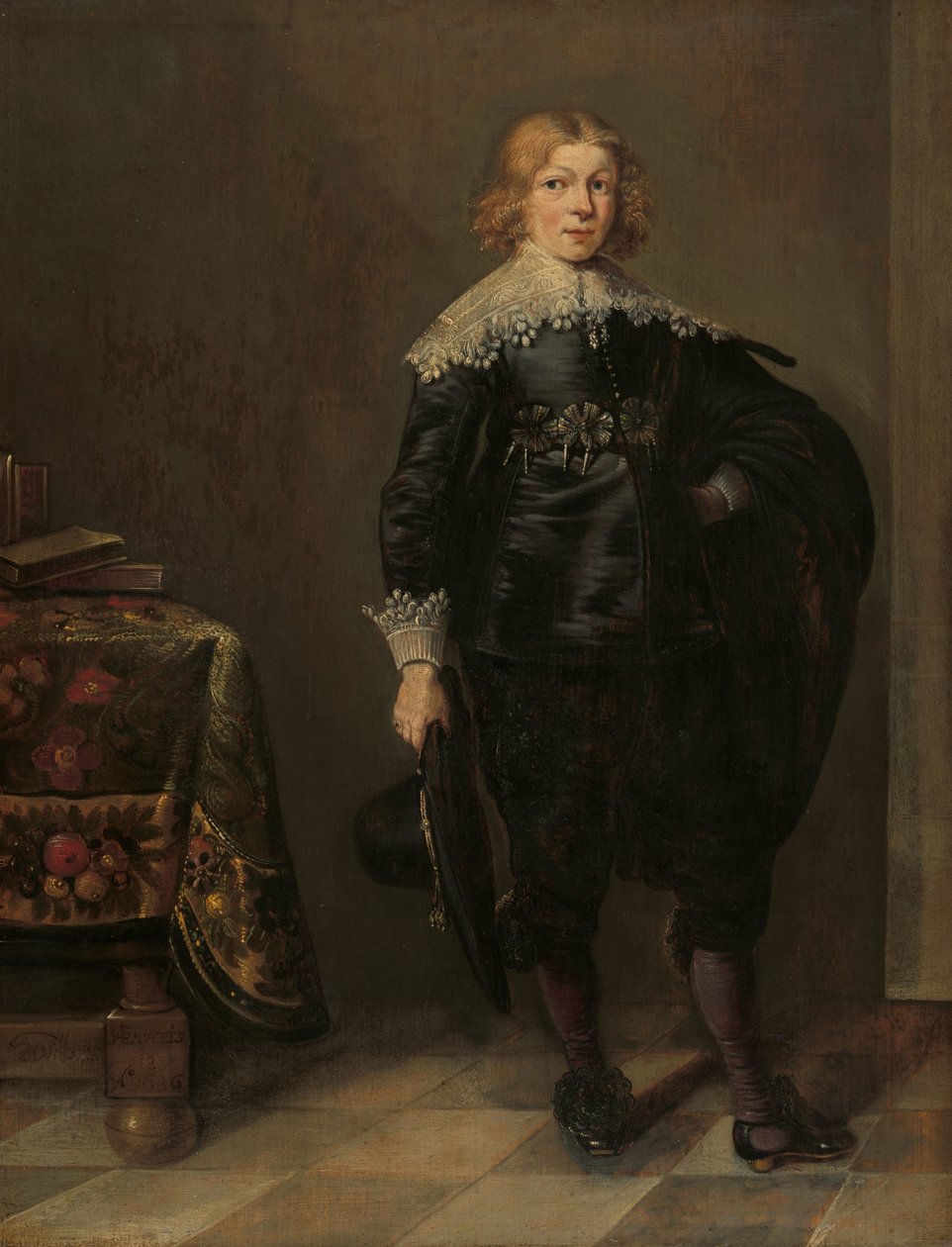 Portrét chlapce od Harmen Willems Wieringa