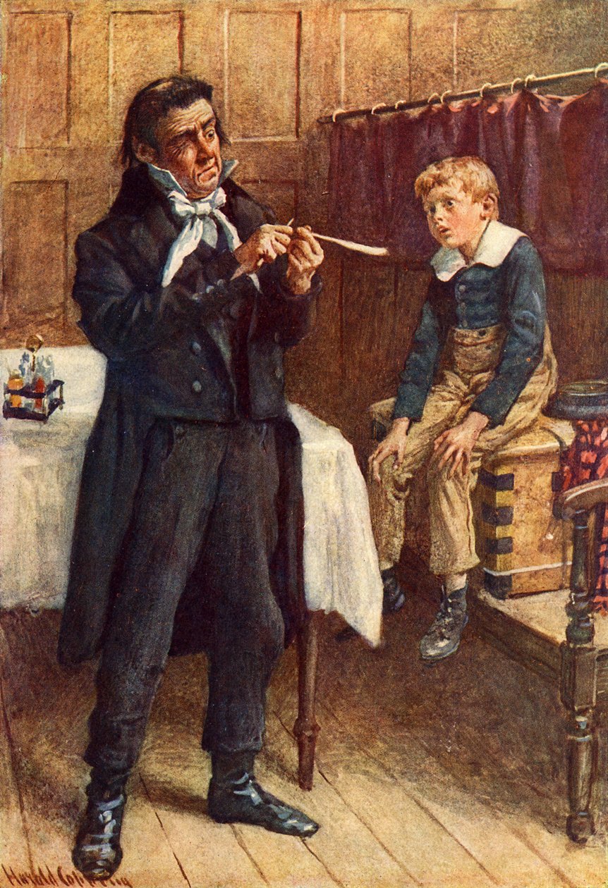 Nicholas Nickleby od Charlese Dickense od Harold Copping