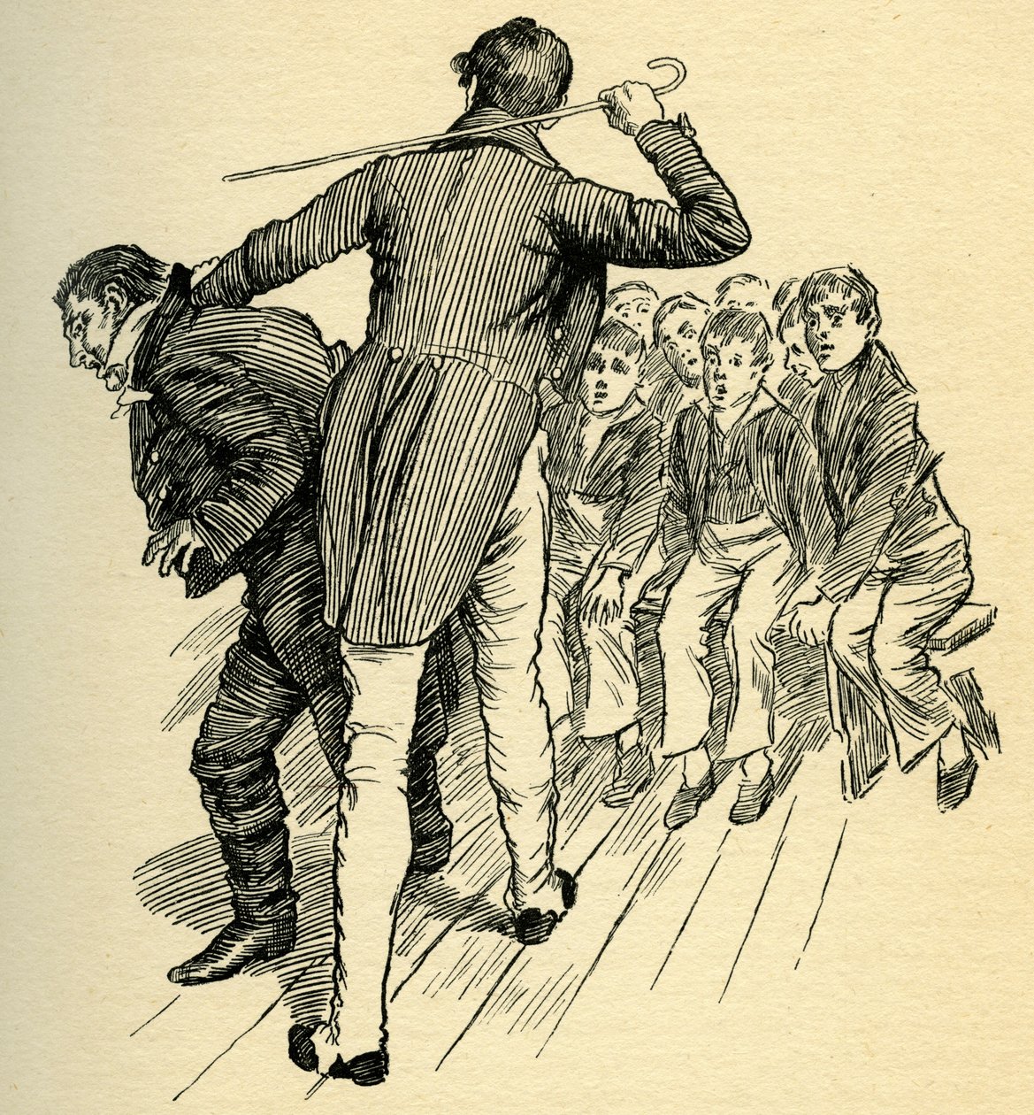 Nicholas Nickleby od Charlese Dickense od Harold Copping